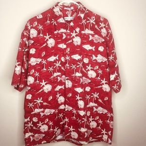 Vintage Pierre Cardin Hawaiian Tropical Shirt
